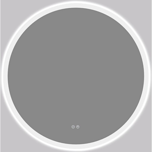 Koupelnové LED zrcadlo Aureo - Ø 100 cm