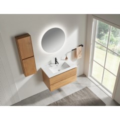 Koupelnové LED zrcadlo Aureo - Ø 70 cm