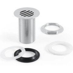 Umyvadlová výpusť - 5/4“ - neuzavíratelná - chrom