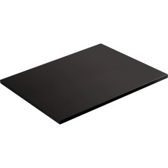 Deska pod umyvadlo Navira Slim - černá matná - 70x1,8x46 cm