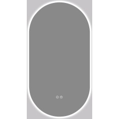 Koupelnové LED zrcadlo Luno - 45x90 cm