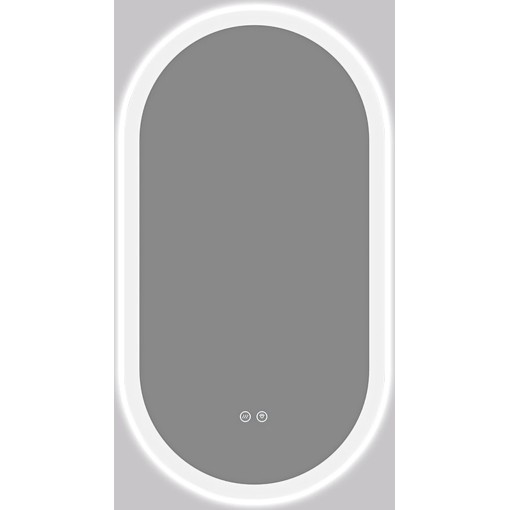 Koupelnové LED zrcadlo Toro - 40x80 cm