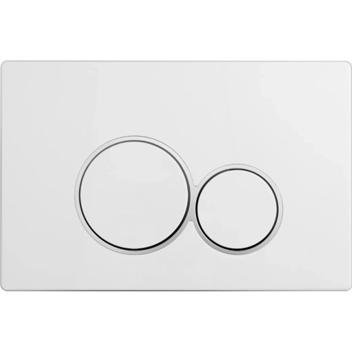 Ovladací tlačítko WC modulů Lite/Duo - ABS - bílá