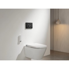 Ovladací tlačítko WC modulů Lite/Duo - ABS - černá matná