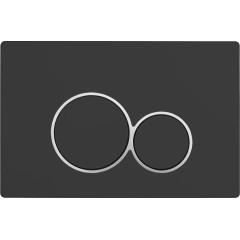 Ovladací tlačítko WC modulů Lite/Duo - ABS - černá matná