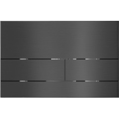 Ovladací tlačítko WC modulů Lite/Line - nerezová ocel - grafit/gun metal