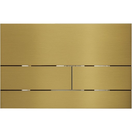 Ovladací tlačítko WC modulů Lite/Line - nerezová ocel - kartáčovaná zlatá