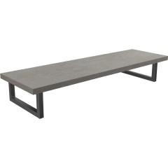 Deska pod umyvadlo Navira Pro + 2 konzole pod desku - betonově šedá - 100x46x3,6 cm - 606000