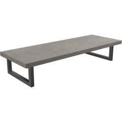 Deska pod umyvadlo Navira Pro + 2 konzole pod desku - betonově šedá - 80x46x3,6 cm - 606009