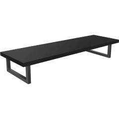 Deska pod umyvadlo Navira Pro + 2 konzole pod desku - černá matná - 100x46x3,6 cm - 606024