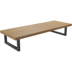 Deska pod umyvadlo Navira Pro + 2 konzole pod desku - dub medový - 80x46x3,6 cm - 606045