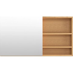 Koupelnová zrcadlová skříňka Orea - dub medový - 120x65x15 cm