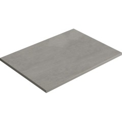 Deska pod umyvadlo Navira Slim - betonově šedá - 70x1,8x46 cm