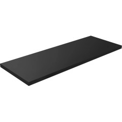 Deska pod umyvadlo Navira Pro - černá matná - 140x3,6x46 cm
