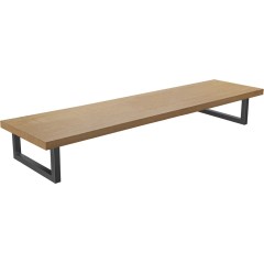 Deska pod umyvadlo Navira Pro + 2+1 podpěrná konzole - dub medový - 160x46x3,6 cm - 6061214