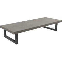 Deska pod umyvadlo Navira Pro + podpěrná konzole - betonově šedá - 70x46x3,6 cm - 6061166