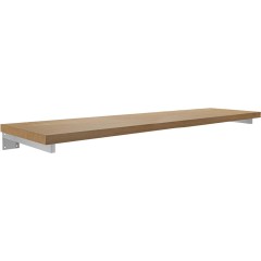Deska pod umyvadlo Navira Pro + 3 skryté konzole - dub medový - 140x46x3,6 cm