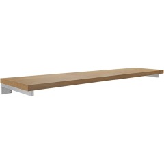 Deska pod umyvadlo Navira Pro + 3 skryté konzole - dub medový - 160x46x3,6 cm