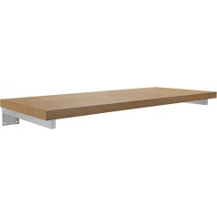 Deska pod umyvadlo Navira Pro + 2 skryté konzole - dub medový - 60x46x3,6 cm