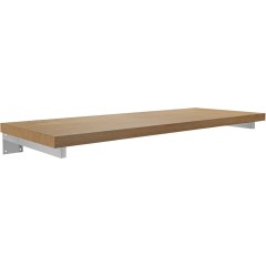 Deska pod umyvadlo Navira Pro + 2 skryté konzole - dub medový - 70x46x3,6 cm