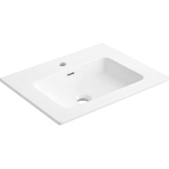 Umyvadlo keramické Novo - nábytkové - bílá lesklá - 61x46,5 cm