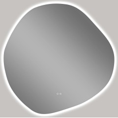 Koupelnové LED zrcadlo Granio - Ø 70 cm