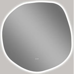 Koupelnové LED zrcadlo Lumeo - Ø 70 cm