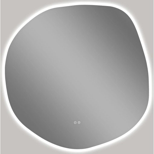 Koupelnové LED zrcadlo Lumeo - Ø 70 cm