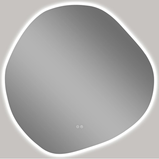 Koupelnové LED zrcadlo Granio - Ø 60 cm