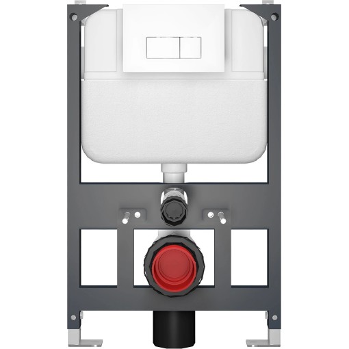 Modul nízký pro WC závěsné Prime - předstěnová instalace/sádrokarton - 52,5x80 cm