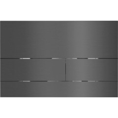Kompletní podomítkový WC set Lite/Felci - bílá lesklá - WC tlačítko Line, nerez - k zazdění - 52,5x36 cm