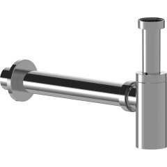 Sifon umyvadlový - 5/4" - plast - DN40/300mm - chrom