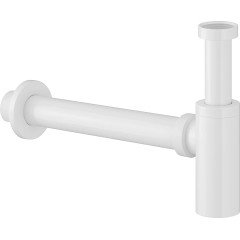 Sifon umyvadlový - 5/4" - plast - DN40/300mm - bílá lesklá