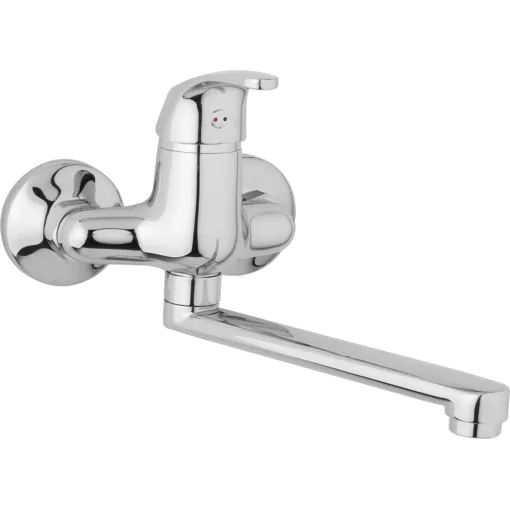JB Sanitary Nástěnná dřezová a umyvadlová baterie SLIM, rozteč 100 mm, ramínko 200 mm A10 30 00