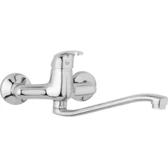 JB Sanitary Nástěnná dřezová a umyvadlová baterie SLIM, rozteč 150 mm, S ramínko 300 mm A10 35 40