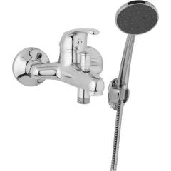 JB Sanitary Vanová nástěnná baterie SLIM, rozteč 100 mm, s příslušenstvím A10 45 01