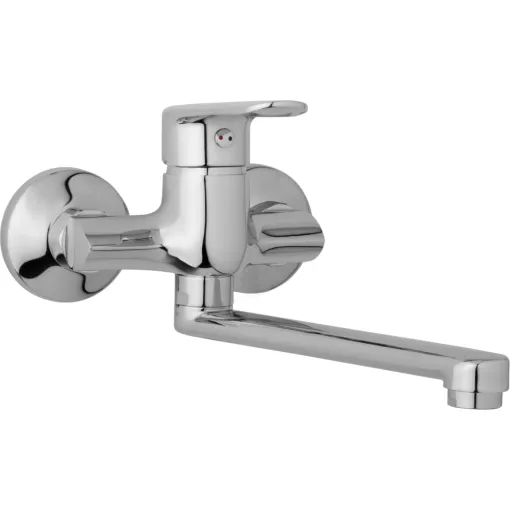 JB Sanitary Nástěnná dřezová a umyvadlová baterie FINERY, rozteč 100 mm, ramínko 200 mm F10 30 00