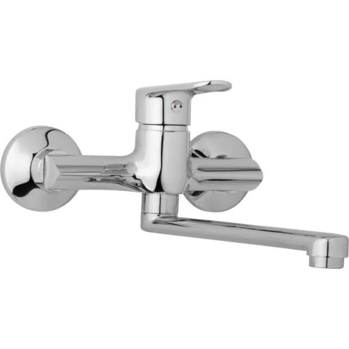 JB Sanitary Nástěnná dřezová a umyvadlová baterie FINERY, rozteč 150 mm, ramínko 200 mm F10 35 00