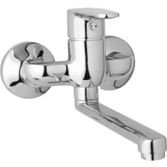 JB Sanitary Nástěnná dřezová a umyvadlová baterie TIRA, rozteč 100 mm, ramínko 300 mm D10 30 10