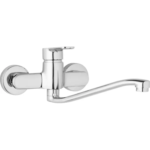 JB Sanitary Nástěnná dřezová a umyvadlová baterie MIRAM, rozteč 150 mm, S ramínko 300 mm M10 35 40