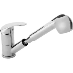 JB Sanitary Kuchyňská baterie s vytahovací sprchou, stojánková, teleskopická H10 27 00