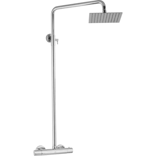 JB Sanitary Sprchová sestava s termostatickou baterií s horním vývodem, 25x25cm ST 61 000 00 5