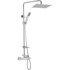 JB Sanitary Sprchový set s termostatickou baterií s horním vývodem, 30x30cm, s příslušenstvím ST 61 011 05 2