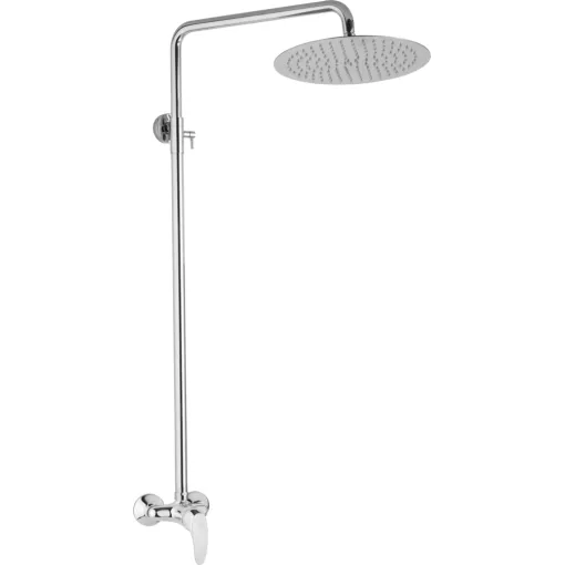 JB Sanitary Sprchová sestava s baterií SLIM s horním vývodem, průměr 30cm SA 56 000 00 4