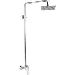 JB Sanitary Sprchová sestava s baterií SLIM s horním vývodem, 25x25cm SA 56 000 00 5