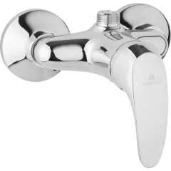 JB Sanitary Sprchová sestava s baterií SLIM s horním vývodem, 20x20cm, s příslušenstvím SA 56 011 05 1