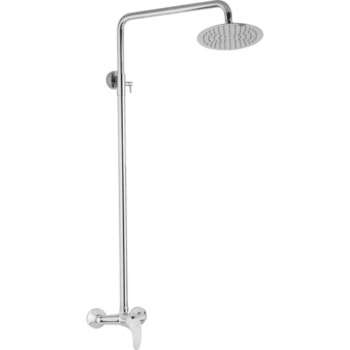 JB Sanitary Sprchová sestava s baterií SLIM s horním vývodem, průměr 20cm SA 61 000 00 3