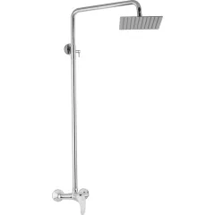 JB Sanitary Sprchová sestava s baterií SLIM s horním vývodem, 25x25cm SA 61 000 00 5