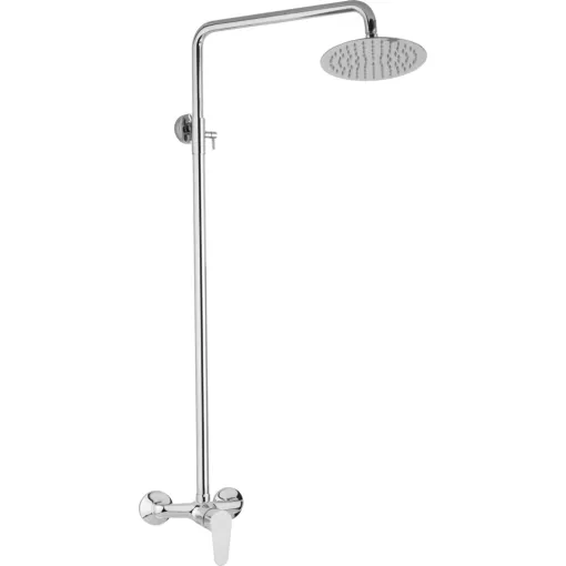 JB Sanitary Sprchová sestava s baterií TIRA s horním vývodem, průměr 20cm SD 61 000 00 3