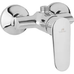 JB Sanitary Sprchová sestava s baterií FINERY s horním vývodem, 30x30cm, s příslušenstvím SF 56 011 05 2